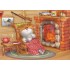 By the fireside - Alexey Dolotov - Postcard