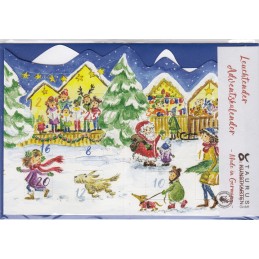 Weihnachtsmarkt - Leuchtender Adventskalender