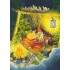 226 - Dwarf and Pig sleeping at Bonfire - Löök  Postcard