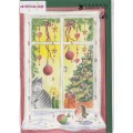 Katze im Fenster - Adventskalender
