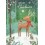 Deer - Merry Christmas - Christmas Postcard