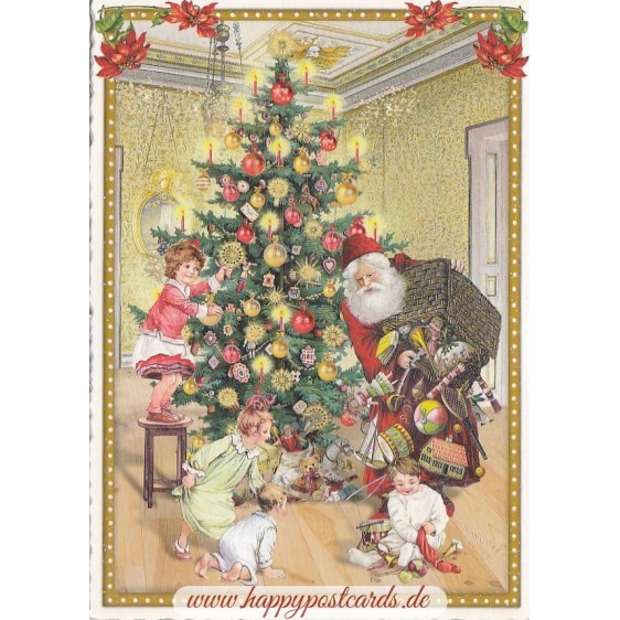 Gift giving - Tausendschön - Postcard