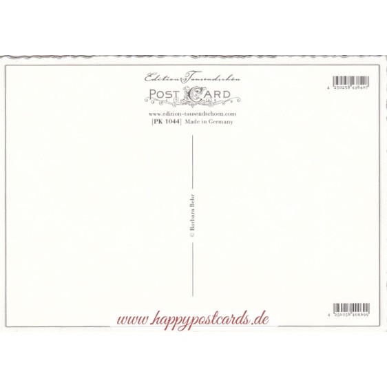 Gift giving - Tausendschön - Postcard