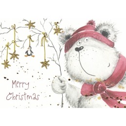 Icebear - Merry Christmas - Christmas Postcard