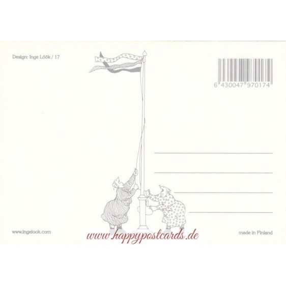 17 - Frauen tanzen zur Musik - Postkarte