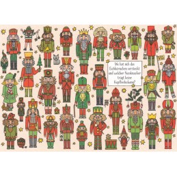 Wo hat sich das Eichhörnchen versteckt? - Christmas Postcard
