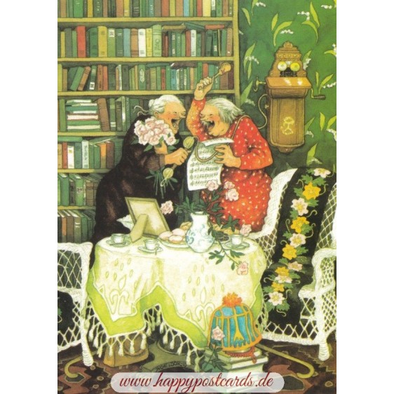 31 - Frauen singen - Postkarte