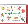 Neujahrsgrüße - New year greeting card