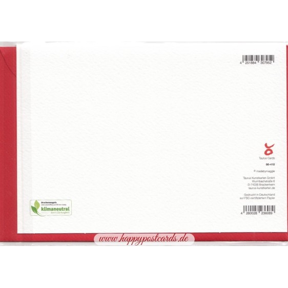 Neujahrsgrüße - New year greeting card
