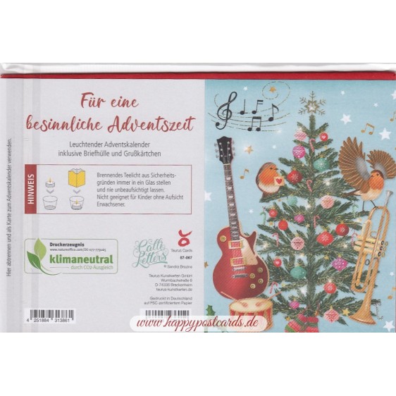 Christmas Musicals - Luminous Advent calendar