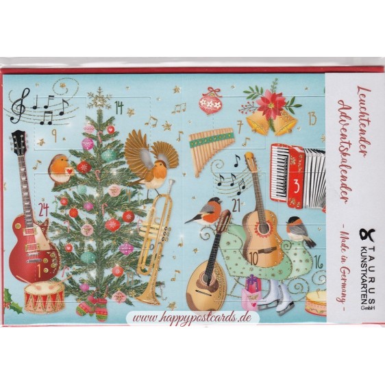 Christmas Musicals - Luminous Advent calendar