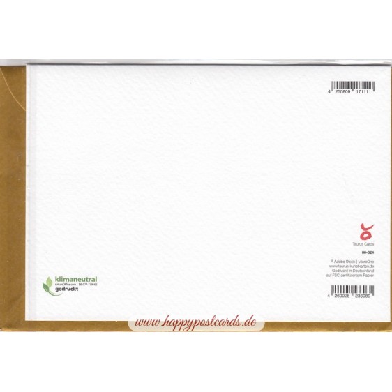 Frohe Weihnachten - Rentierschlitten - Christmas card