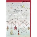 Weihnachtsfest - Decorated Sprays - Christmas card
