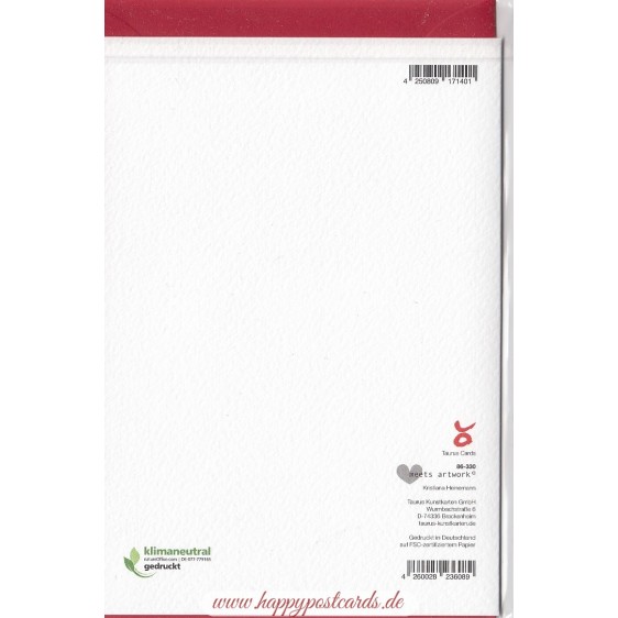 Weihnachtsfest - Decorated Sprays - Christmas card