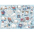 Ice bears - Christmas Postcard
