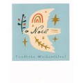 Friedliche Weihnachten - Taube - Weihnachtskarte - PolaCard