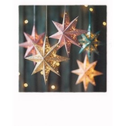 Sternlaternen - Weihnachtskarte - PolaCard