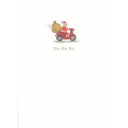 More about Ho ho ho - Santa Claas on Scooter - Christmas Postcard