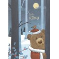 Frohe Festtage - Christmas bear - Christmas Postcard