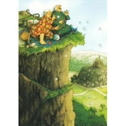 43 - Frauen machen Seifenblasen - Postkarte