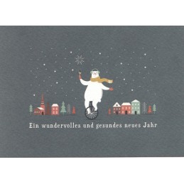 Ein wundervolles Jahr - Icebear - Christmas Postcard