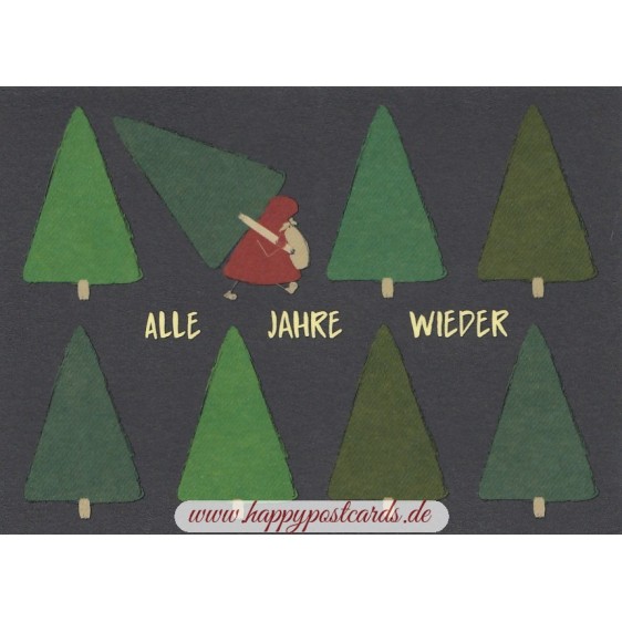 Alle Jahre wieder - Christmas Postcard
