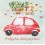 Fröhliche Weihnachten - crammed car - Christmas Postcard