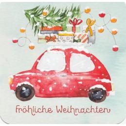 More about Fröhliche Weihnachten - vollgepacktes Auto- Weihnachtskarte