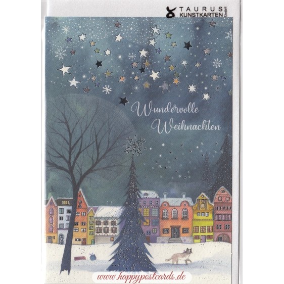 Besinnliche Weihnachten - Weihnachtsgrußkarte