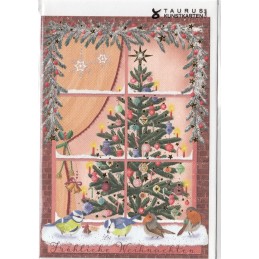 More about Fröhliche Weihnachten - Fenster - Weihnachtsgrußkarte