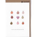 Fröhliche Weihnachten - christmas ornaments - Christmas card