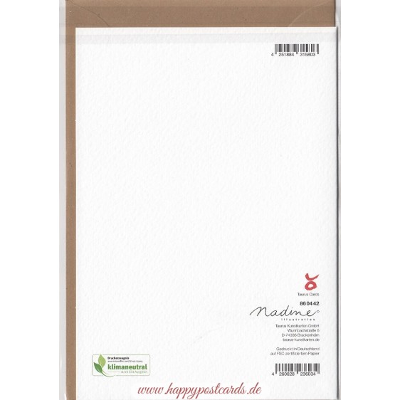 Fröhliche Weihnachten - Kugeln - Weihnachtsgrußkarte