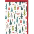 Frohes Fest - christmas trees - Christmas card