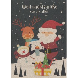 More about Weihnachtsgrüße von uns allen - Grass Postcard