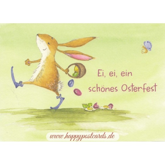 Ei, ei. ein schönes Osterfest - Osterkarte