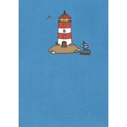 Leuchtturm - Postkarte