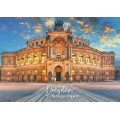 Dresden -  Semperoper - Ansichtskarte