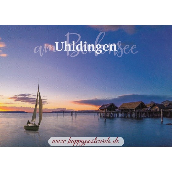 Stilt houses Unteruhldingen 2 - Viewcard