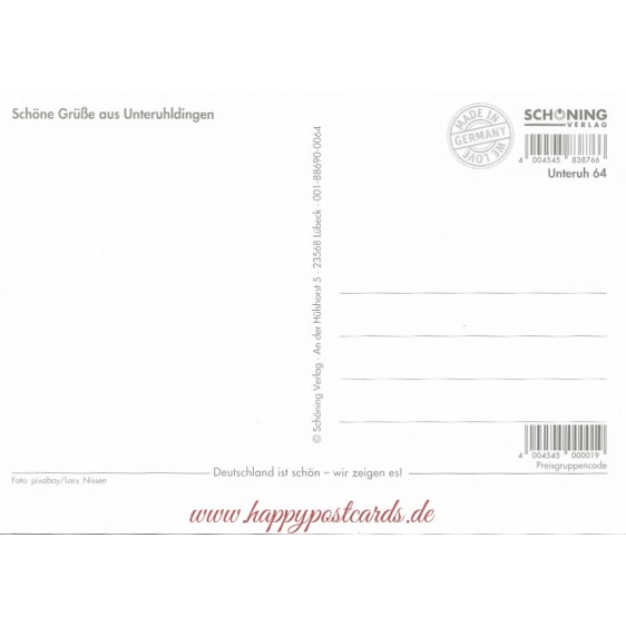 Pfahlbauten Unteruhldingen 2 - Ansichtskarte