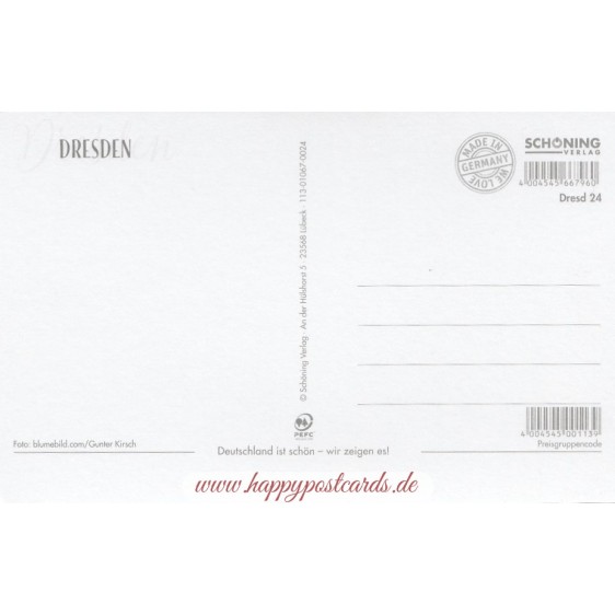 Dresden - Semperoper- HotSpot-Card