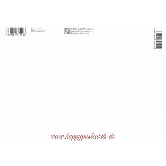 Alles Gute zum Geburtstag - Zebras - Mila Marquis Postkarte
