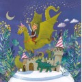 Prince with Dragon - Mila Marquis Postcard