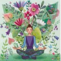 Woman does Yoga - Mila Marquis Postcard