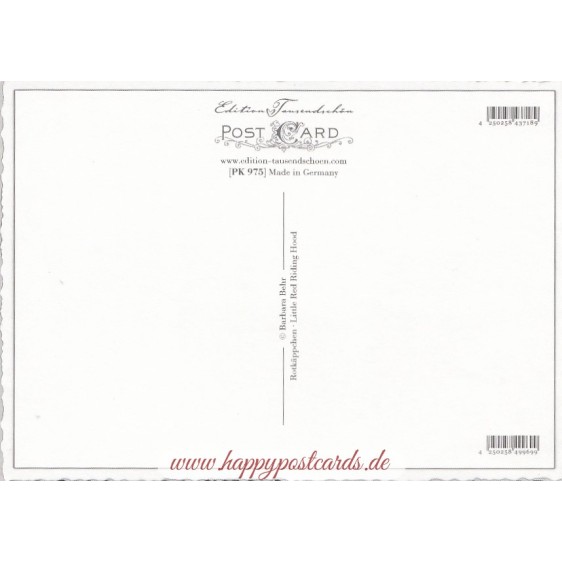 Rotkäppchen - Tausendschön - Postkarte