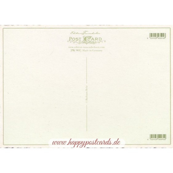 Rose 2 - Tausendschön - Postkarte