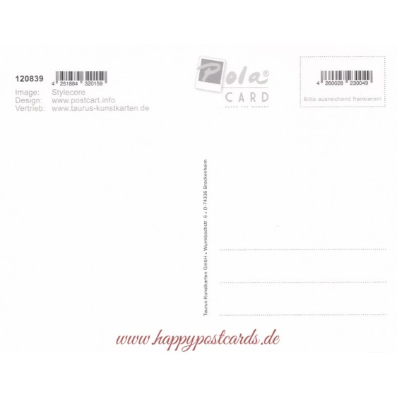 Hase im hohen Gras - PolaCard