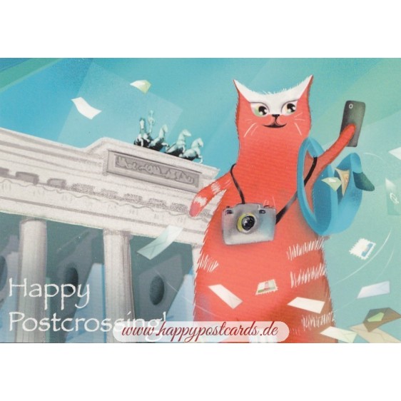Happy Postcrossing - Deutschland: Berlin - Postkarte