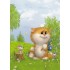 Spring meadow - Alexey Dolotov - Postcard