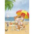 Am Strand - Alexey Dolotov - Postkarte