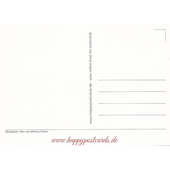 Mice Lane - Alexey Dolotov - Postcard